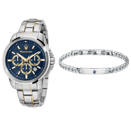 Zegarek męski Maserati Successo z bransoletką R8873621036