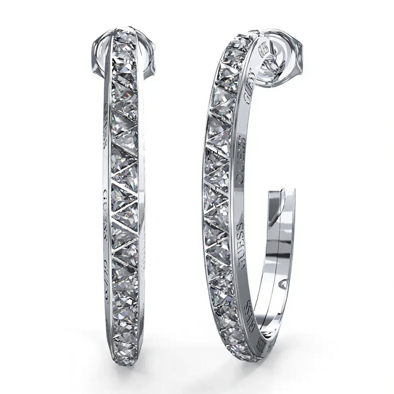 Kolczyki koła Guess Trinity model JUBE04564JWRH