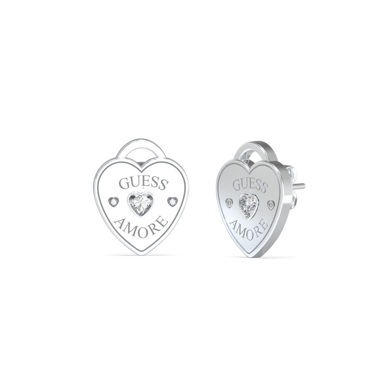 Kolczyki damskie Guess Amore JUBE05058JWRH