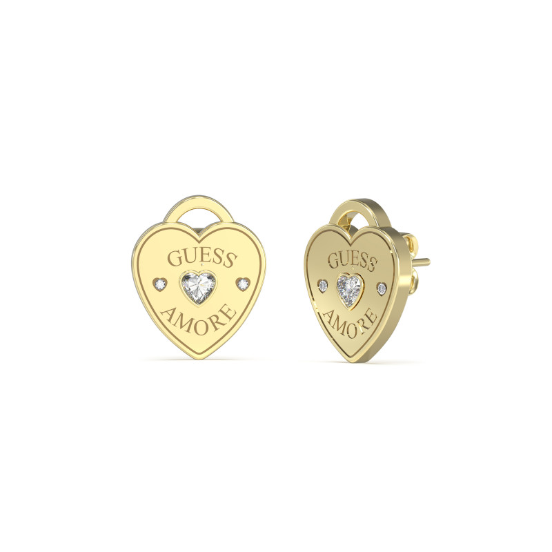 Kolczyki damskie Guess Amore JUBE05058JWYG