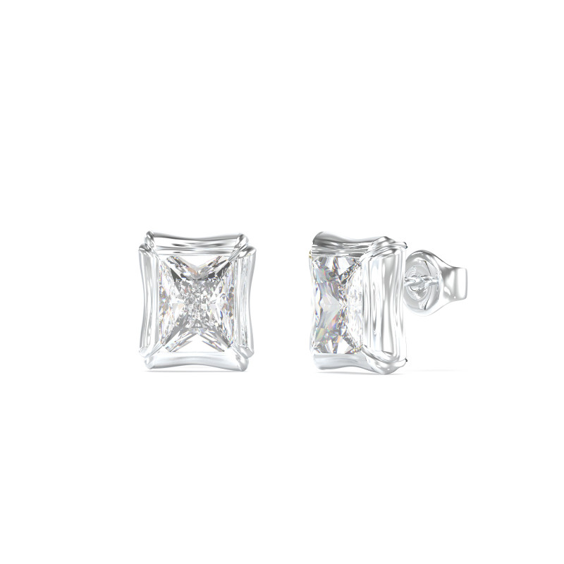 Kolczyki damskie Guess Bamboo JUBE05174JWRH