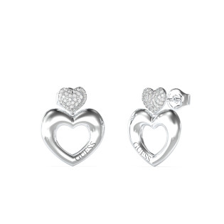 Kolczyki damskie Guess Crazy In Love JUBE05209JWRH