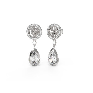 Kolczyki Guess 4G Light JUBE05235JWRH
