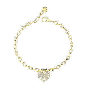 Damska bransoletka Guess Crazy In Love JUBB05214JWYG