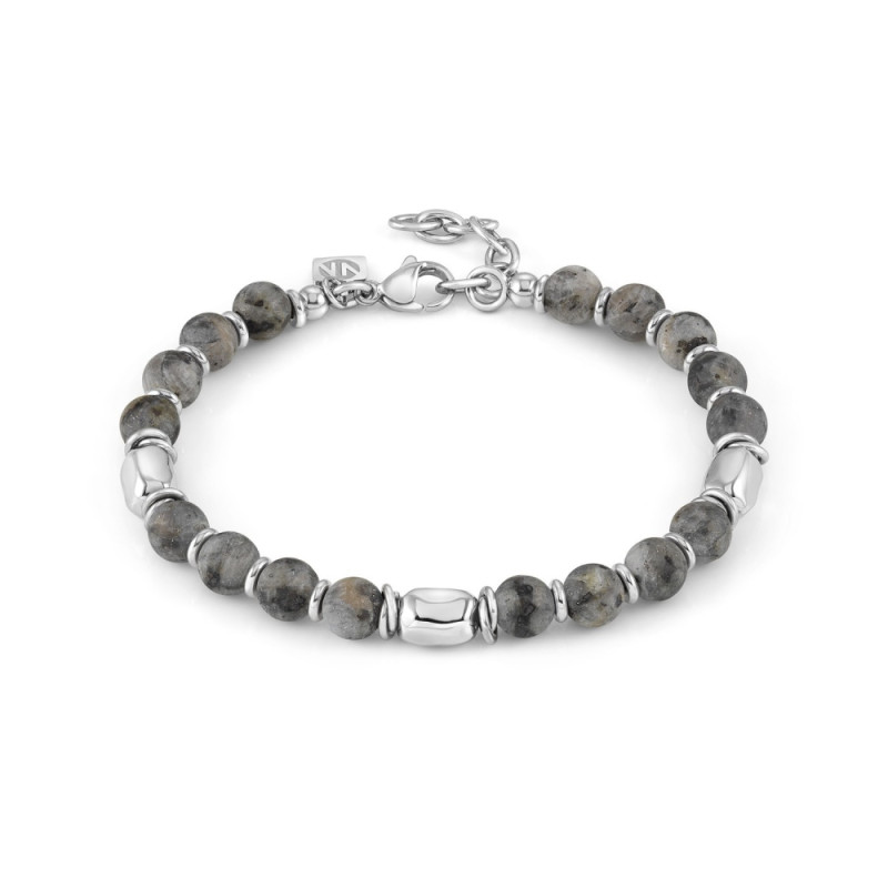 Bransoleta męska Instinct Grey Jasper 027930 081