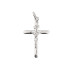 Krzyżyk srebrny z wizerunkiem Pana Jezusa