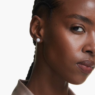 Kolczyki Swarovski zapinane na sztyft Dextera ze stali