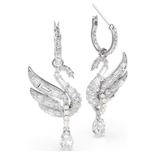 Kolczyki Swarovski Swan ze stali