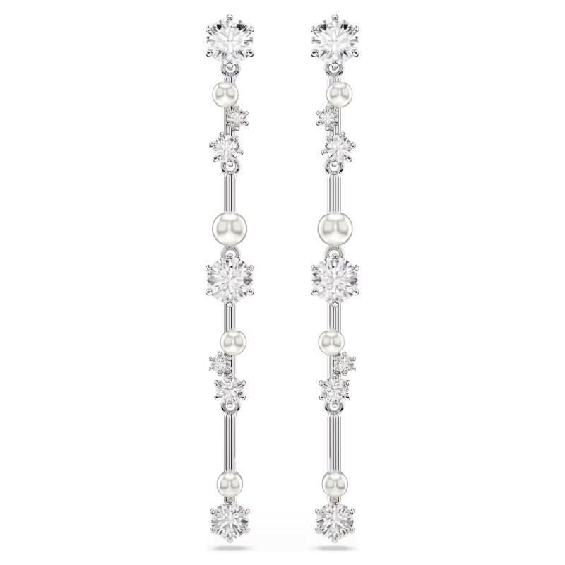 Długie kolczyki Swarovski Constella ze stali