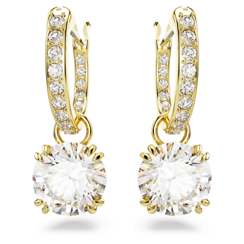 Długie kolczyki  Swarovski Stilla ze stali