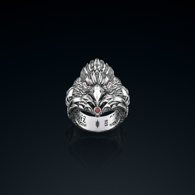 Sygnet męski BREAKBOYZ Monster series Ironflight srebro 925