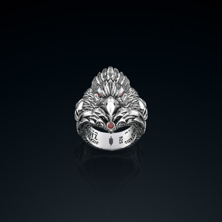 Sygnet męski BREAKBOYZ Monster series Ironflight srebro 925