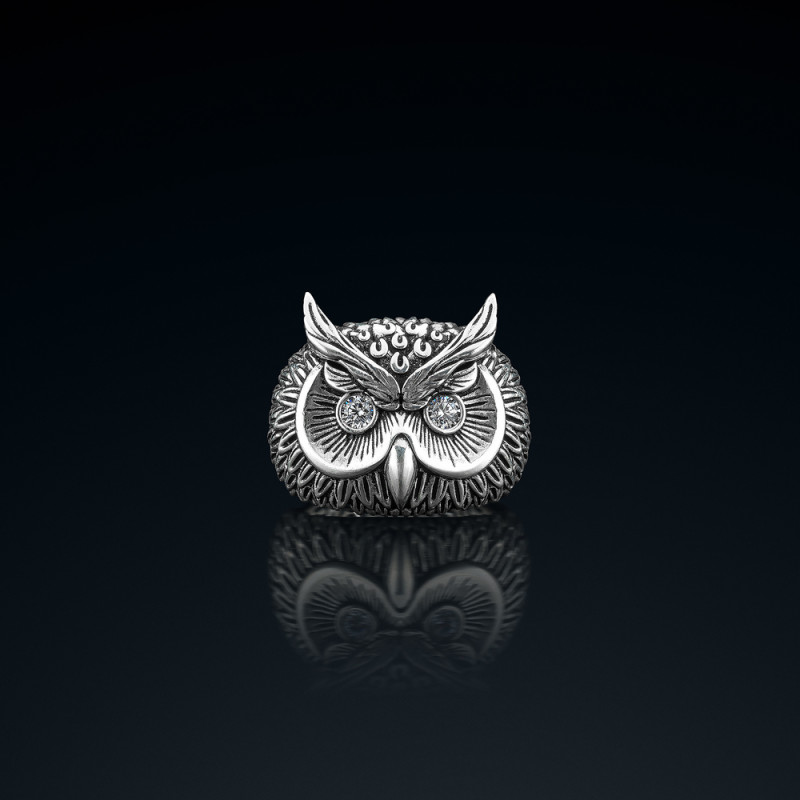 Sygnet męski BREAKBOYZ Monster series Howl srebro 925