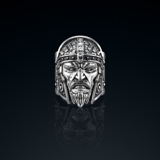 Sygnet męski BREAKBOYZ Titan series Leonidas srebro próby 925