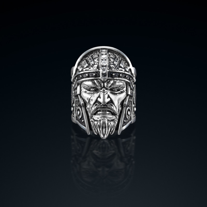 Sygnet męski BREAKBOYZ Titan series Leonidas srebro próby 925