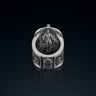 Sygnet męski BREAKBOYZ Titan series Leonidas srebro próby 925