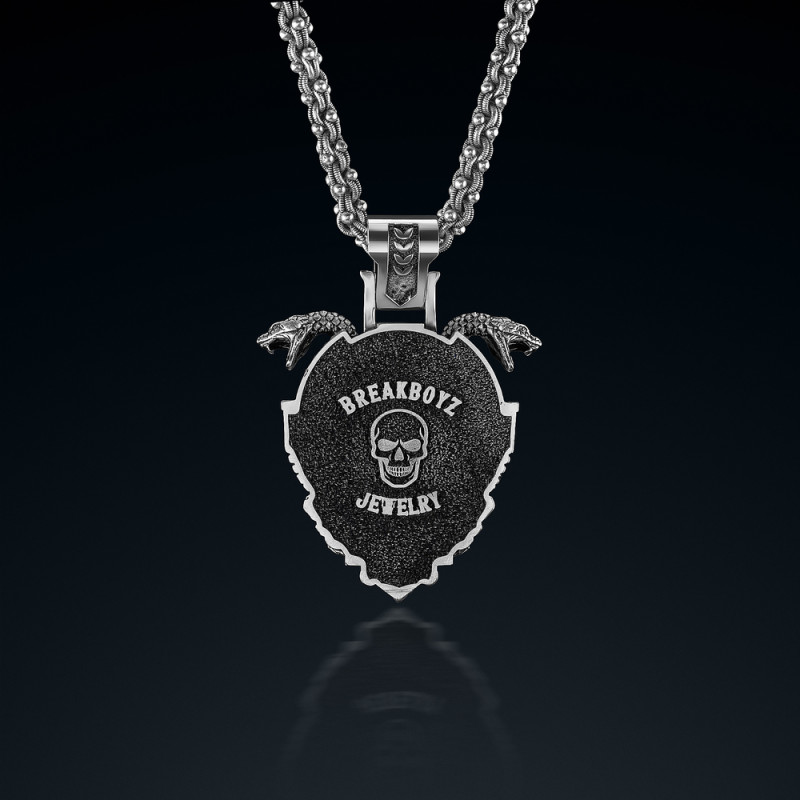 Wisior BREAKBOYZ Skull Eight soul first ze srebra 925