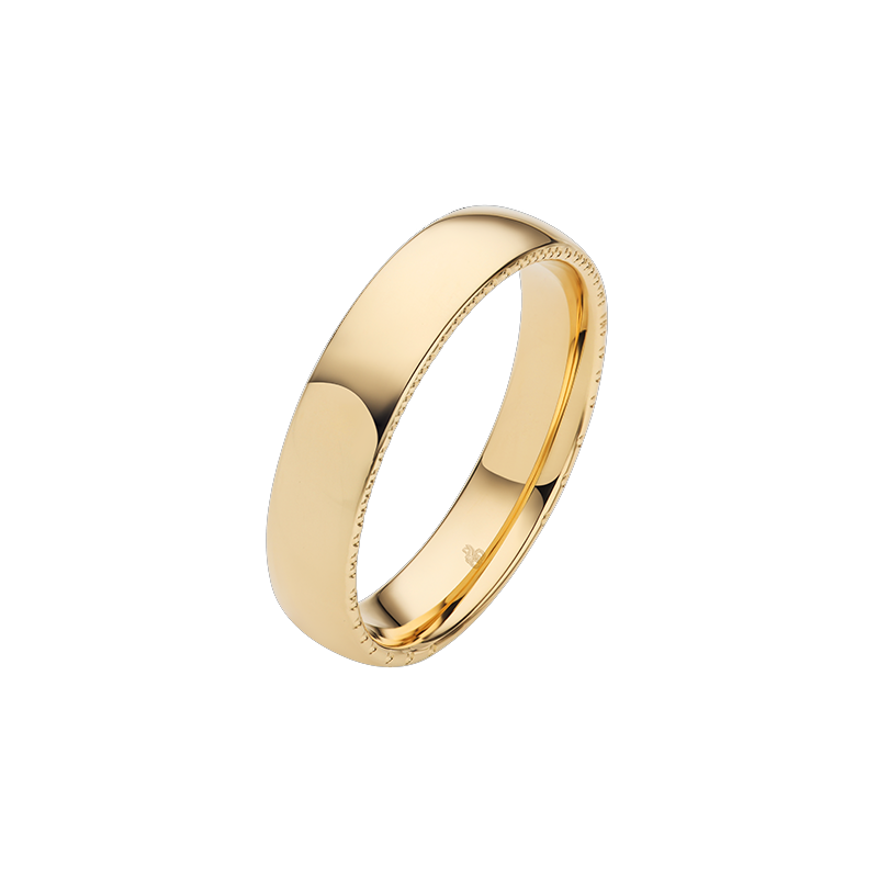 Obrączka ślubna złoto próba 585, 10-05725