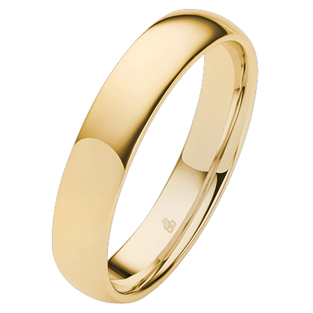 Obrączka ślubna złoto próba 375, 10-04939