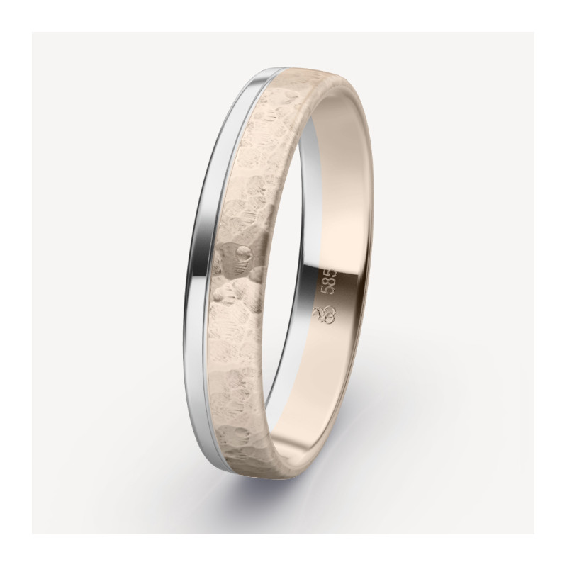 Obrączka ślubna złoto próba 585, 72-50033