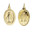Medalik Matka Boska Niepokalana z modlitwą złoto 585