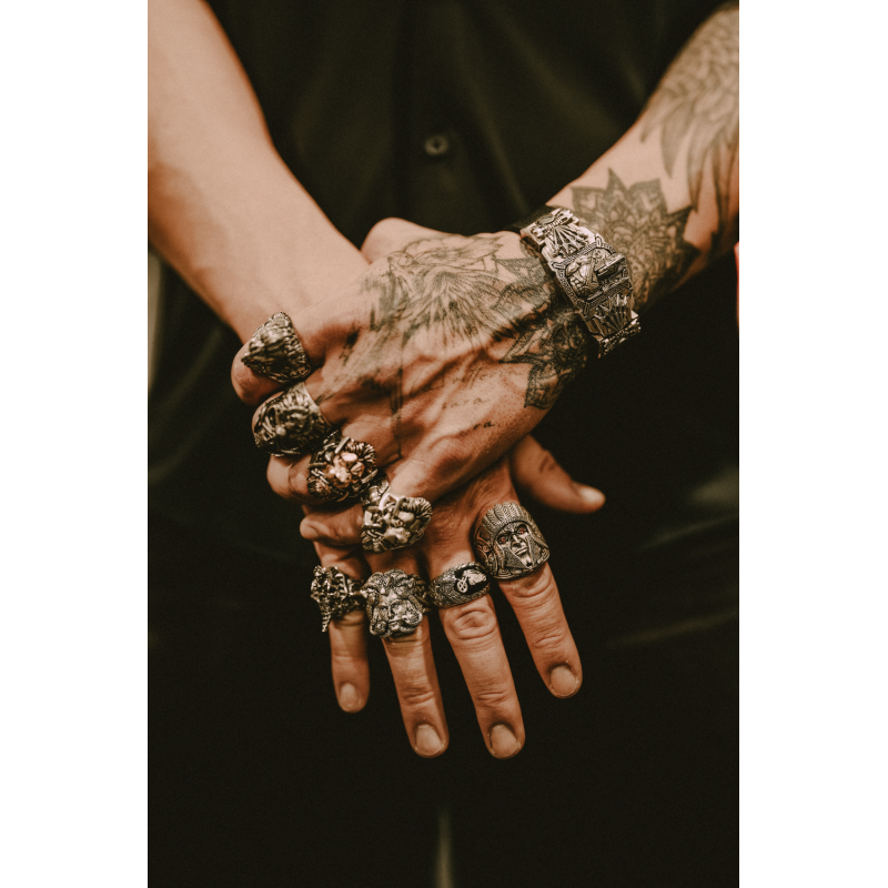 Sygnet męski BREAKBOYZ Monster Lionborn ze srebra 925