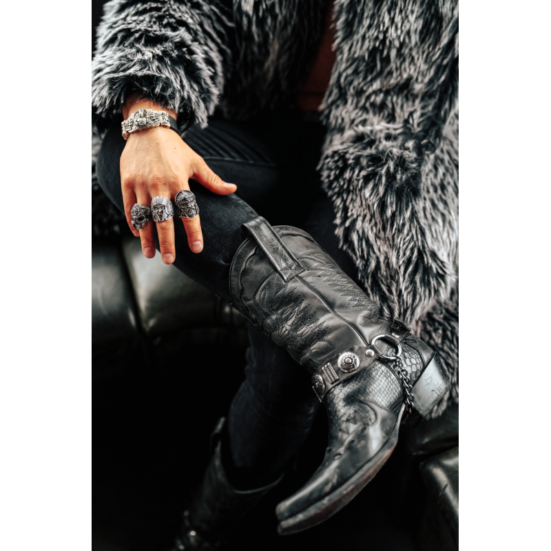 Sygnet męski BREAKBOYZ Titan series Leonidas srebro próby 925