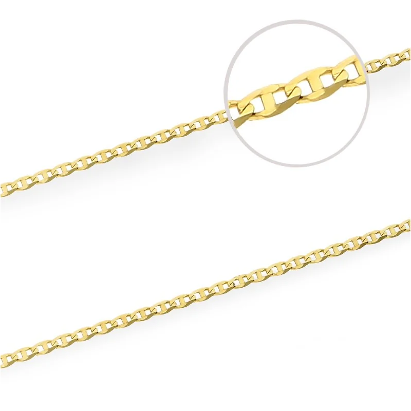 Łańcuszek o splocie typu gucci 1,5 mm ze złota 585