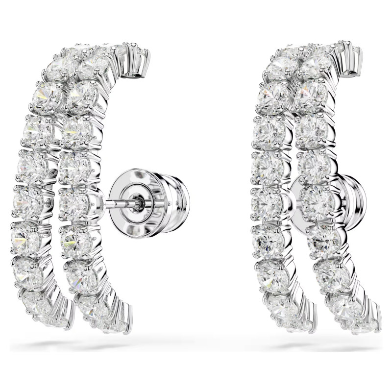 Kolczyki nausznice Swarovski Matrix ze stali