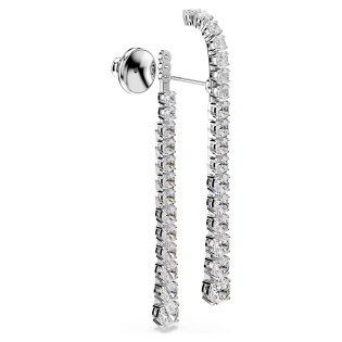 Długie wiszące kolczyki Swarovski Matrix ze stali
