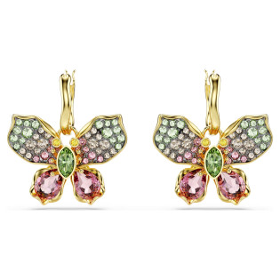 Długie kolczyki Swarovski Idyllia ze stali