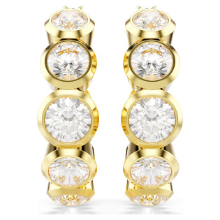 Kolczyki kreole Swarovski Imber ze stali