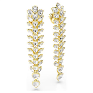 Długie kolczyki Swarovski Idyllia ze stali