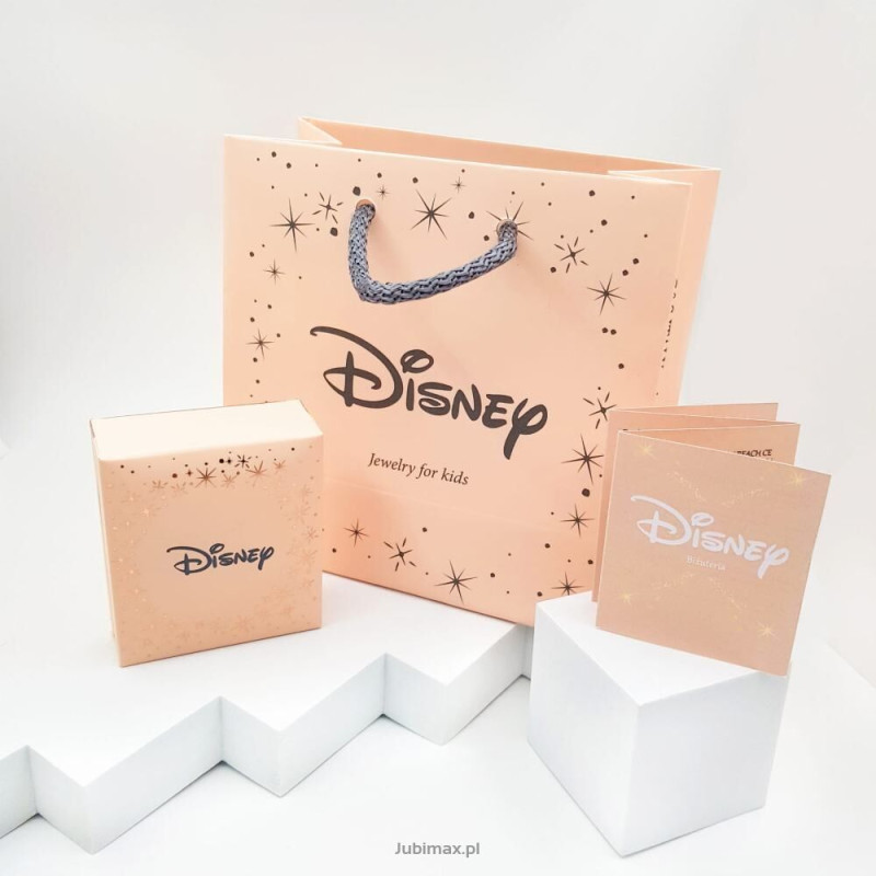 Naszyjnik Disney Minnie srebro 925 z kolorowymi cyrkoniami