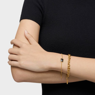 Bransoletka łańcuszkowa TOUS ze srebra pokrytego 18-karatowym złotem, z motywem misia Icon Color