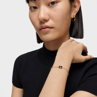 Bransoletka łańcuszkowa TOUS ze srebra pokrytego 18-karatowym złotem, z motywem misia Icon Color