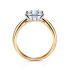 Pierścionek zaręczynowy ze złota 585 Electa z diamentem 0,11 ct