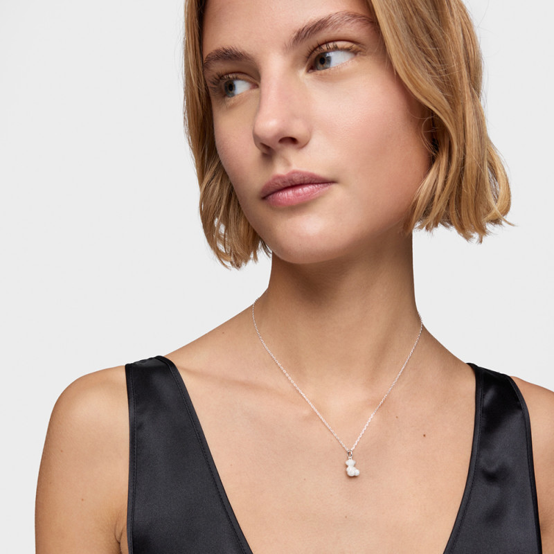 Wisiorek TOUS Bold Bear miś z diamentowanego srebra próby 925