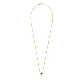 Tous Glory - Naszyjnik z żółtego srebra Vermeil z onyksem i perłą