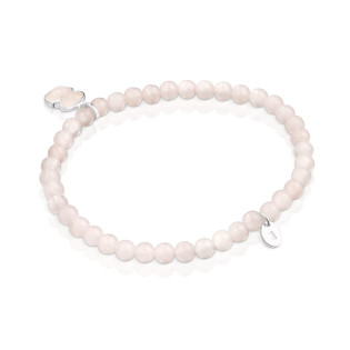 Bransoletka wykonana ze srebra i kwarcu TOUS Icon Color