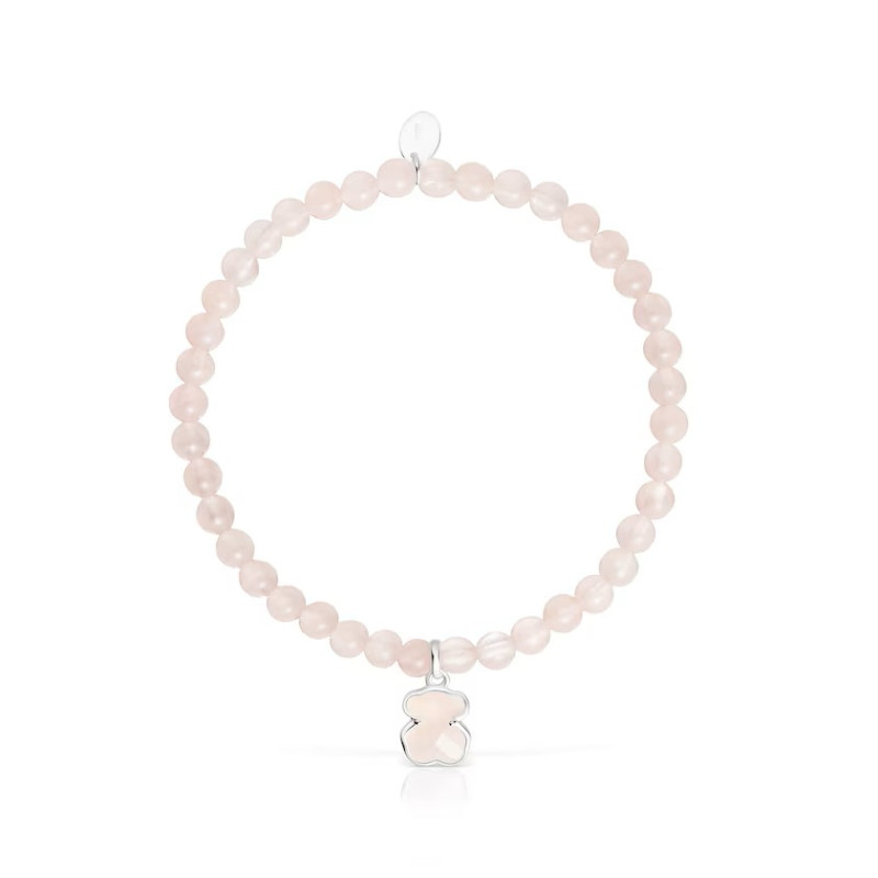 Bransoletka wykonana ze srebra i kwarcu TOUS Icon Color