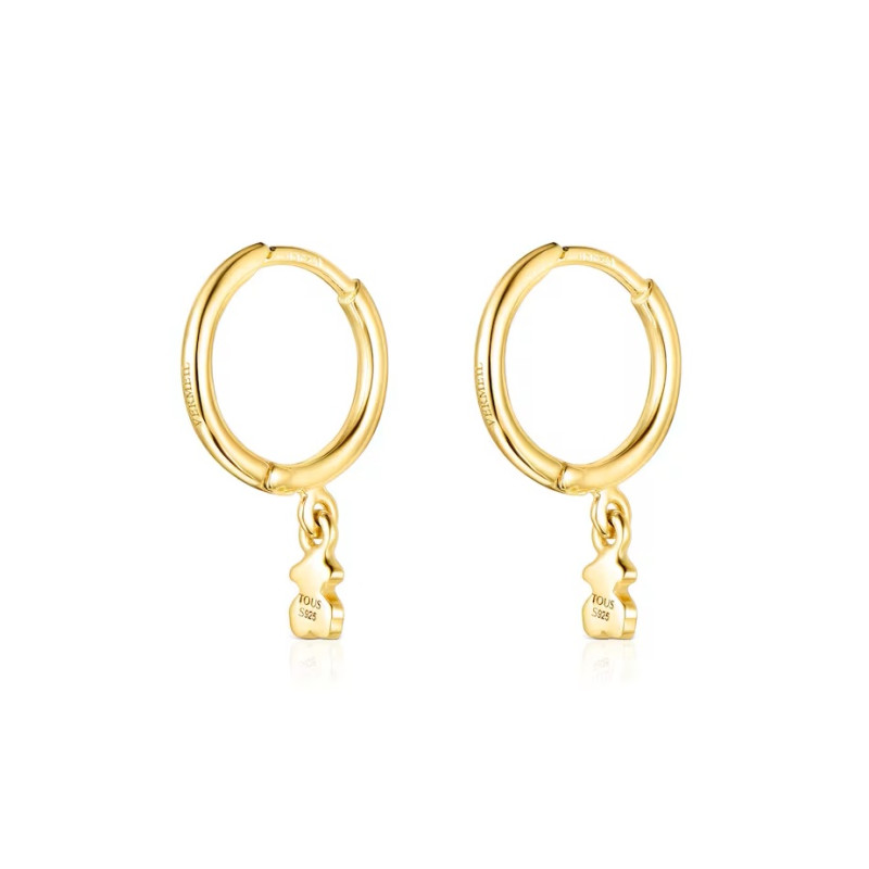 Tous Cool Joy - Kolczyki z żółtego srebra Vermeil