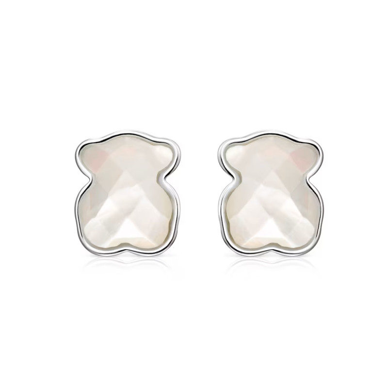 Kolczyki Tous Color ze srebra z masą perłową