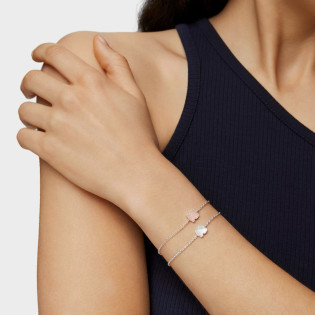 Bransoletka Tous Color ze srebra z masą perłową