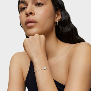 Bransoletka Tous Color ze srebra z masą perłową