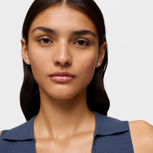 Kolczyki ze srebra 6 mm z motywem misia TOUS Sweet Dolls