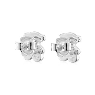 Kolczyki ze srebra 10 mm z motywem misia TOUS Sweet Dolls