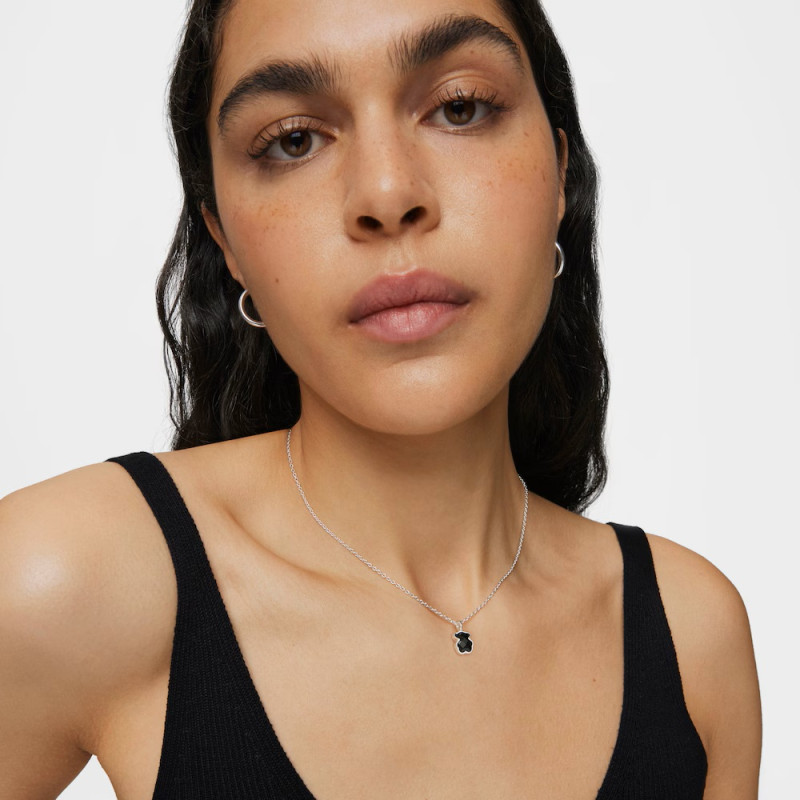 Naszyjnik Tous Color z onyksem