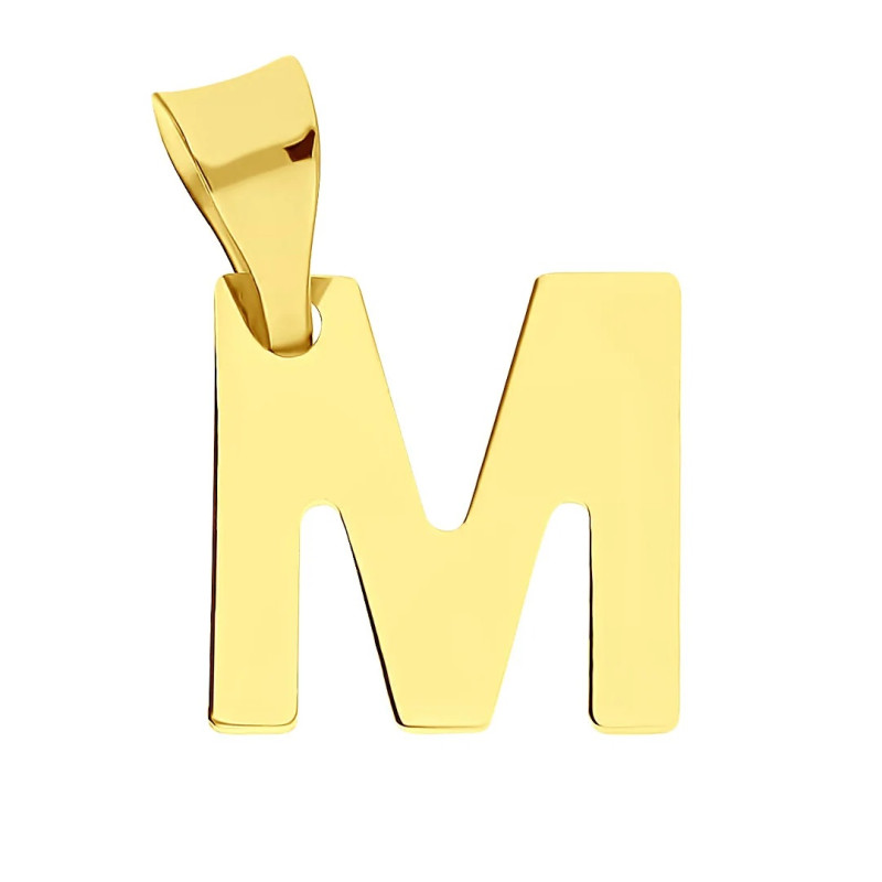 Literka złota M próba 585