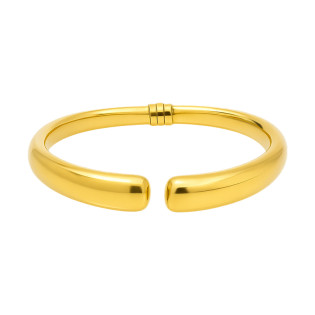 Bransoletka bangle srebro 925 koloru złotego